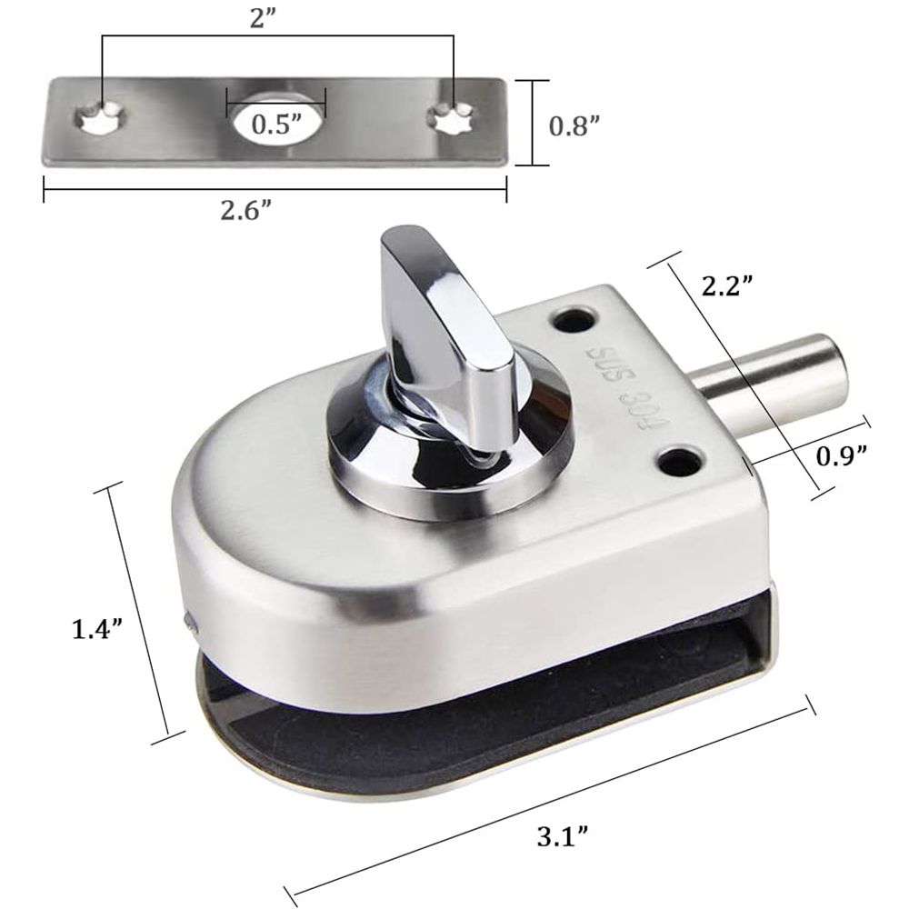 Bathroom Office Anti-Theft Hom - Home Security Door Lock review and price