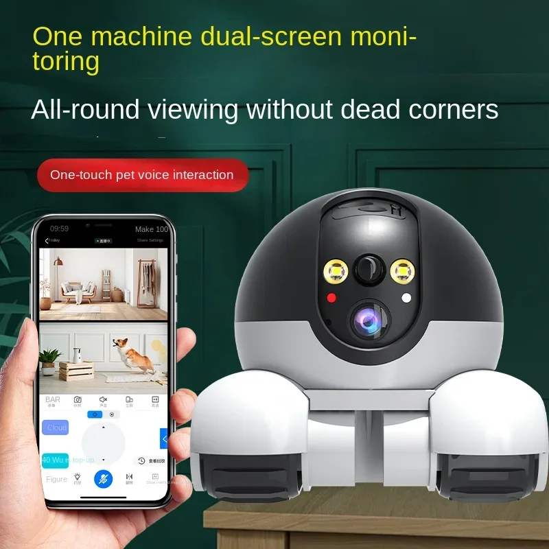 2MP IP Camera 5G WiFi Smart Ho - Home Security Robot review and price