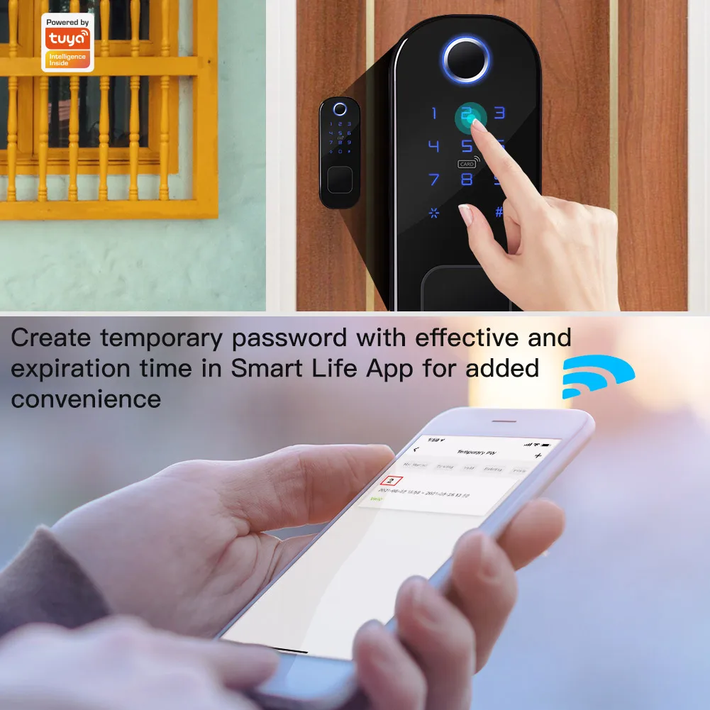 MOES WiFi Tuya Smart Lock Door - Home Security Door Lock review and price