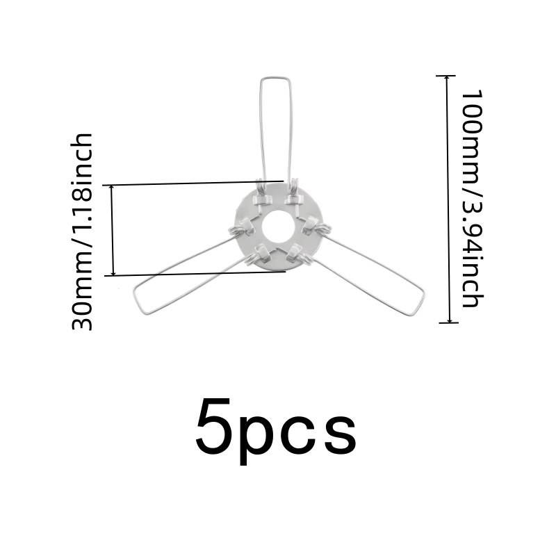 5 pcs 100mm Lampshade Spring C - Home Security Firms review and price