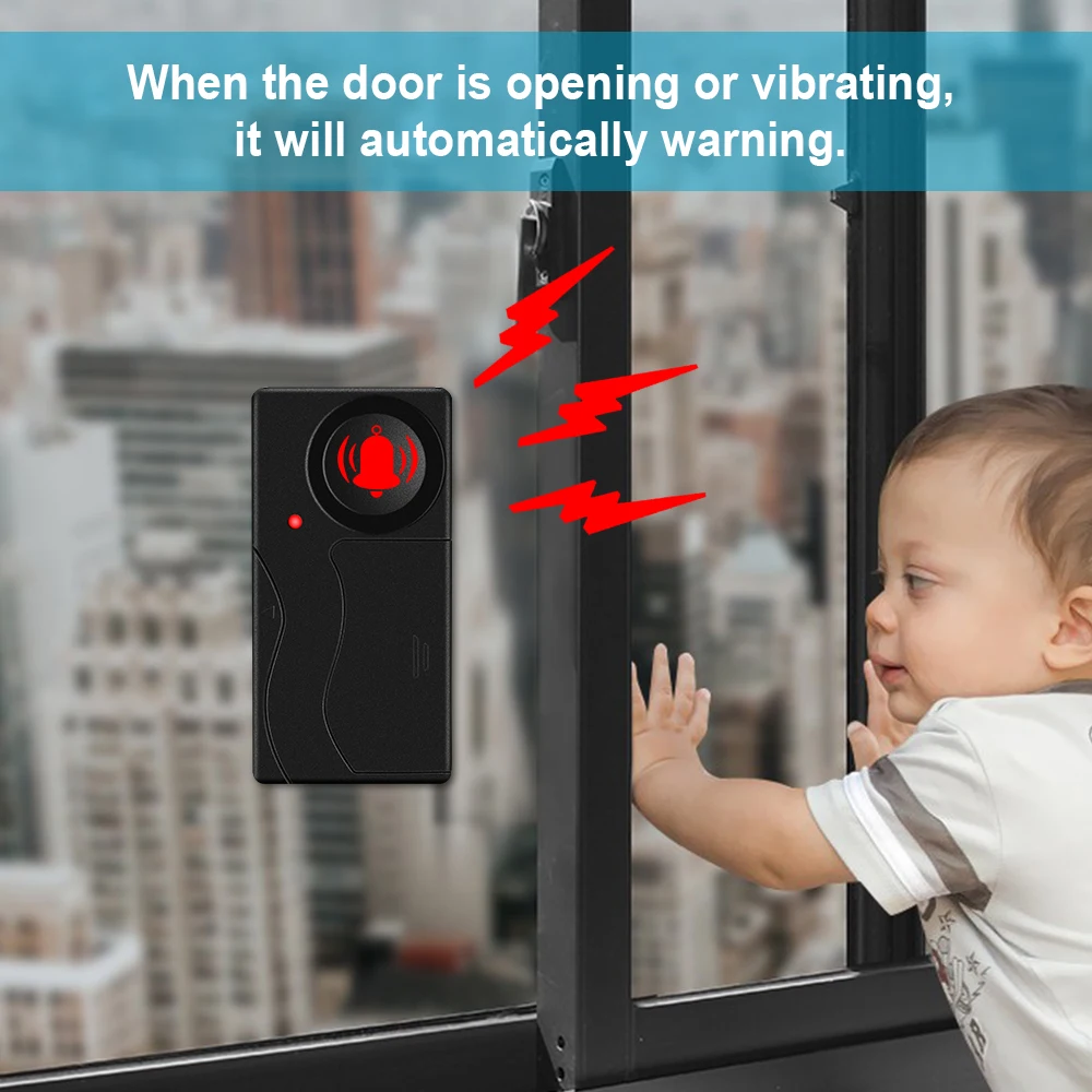 New 110dB Door And Window Vibr - Home Security Yard Sign review and price