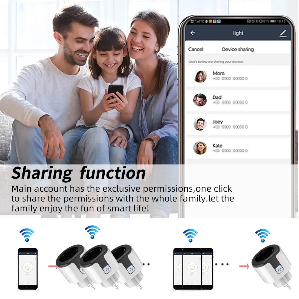 WiFi EU Smart Socket Plug Work - Home Security Alexa review and price