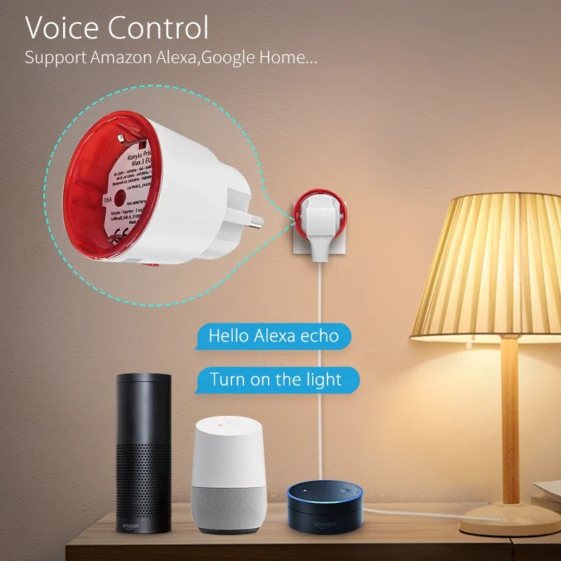 Tuya WiFi Smart Plug Socket EU - Home Security Alexa review and price
