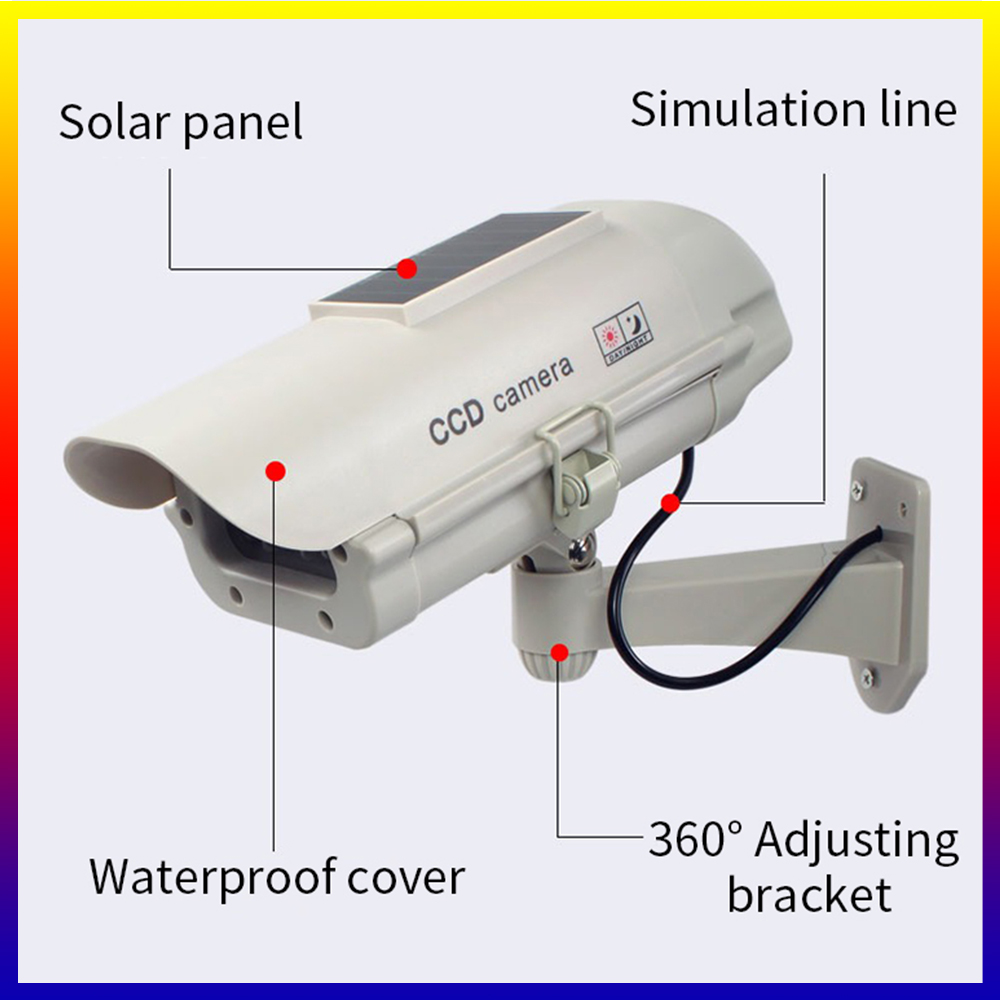 Simulation Solar Camera Waterp - Fake Camera Dummy review and price