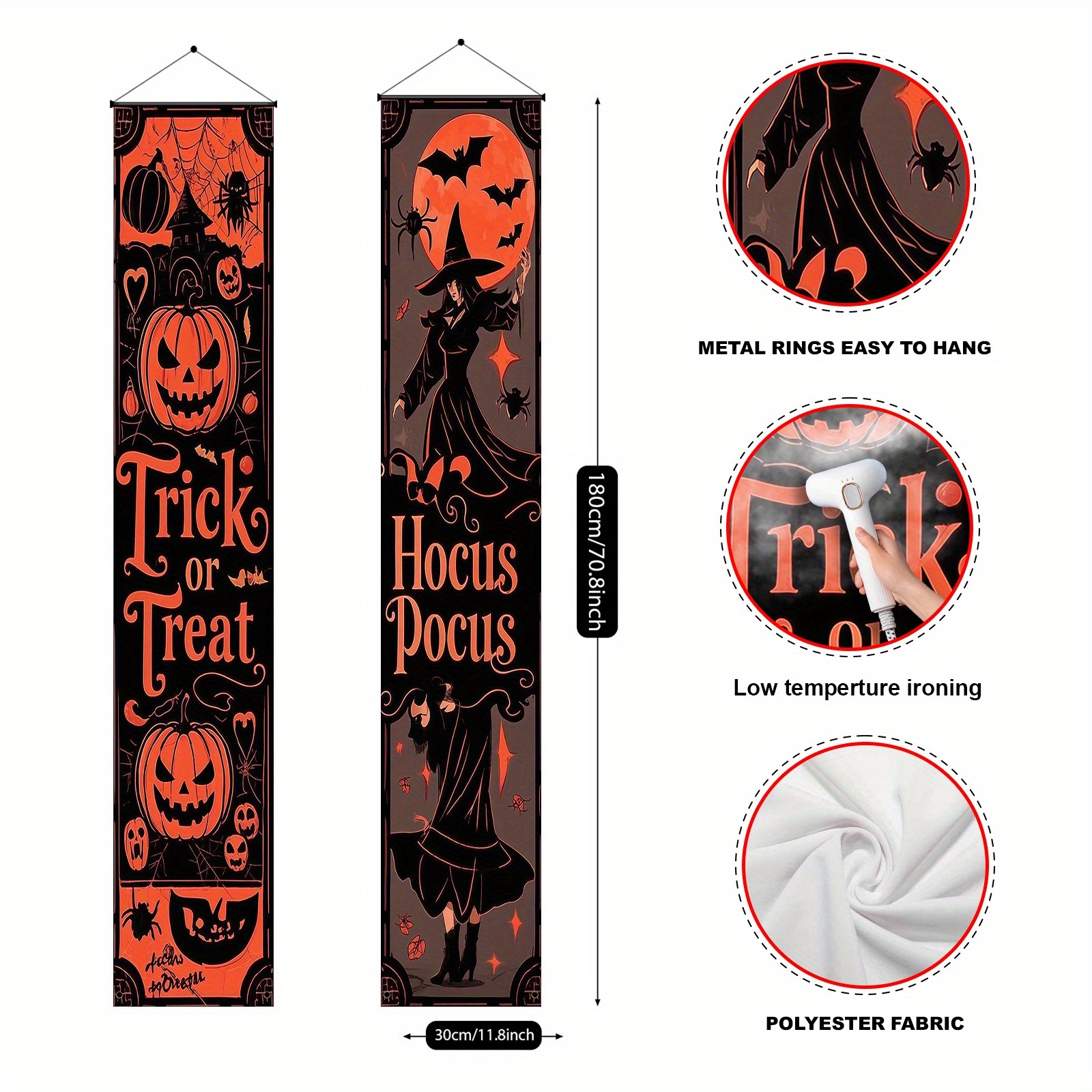Halloween Door Banner Hocus Po - Home Security Yard Sign review and price