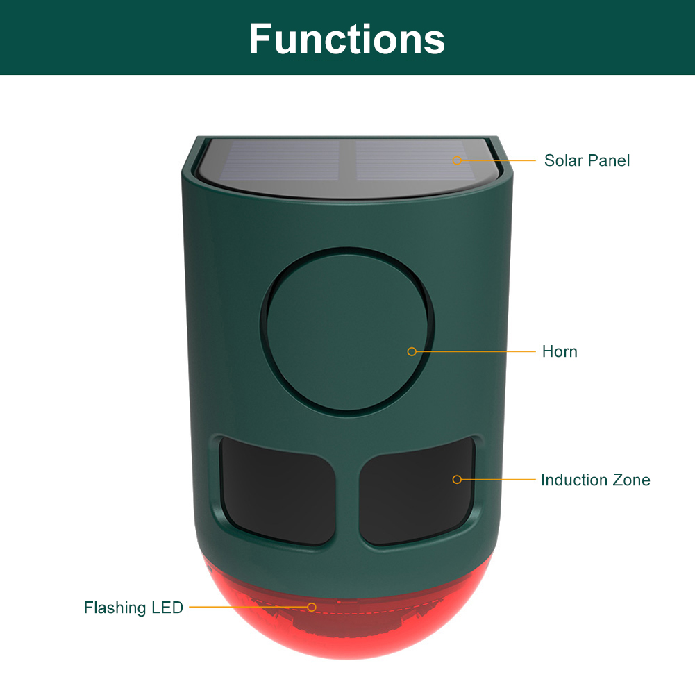 Solar Outdoor Motion Sensor Al - Home Security Lights Outdoors review and price
