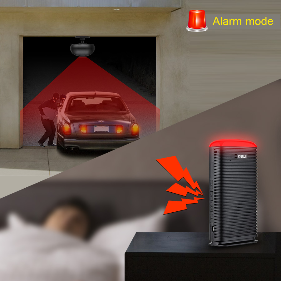 KERUI DW9 Garage Alarm Wireles - Home Security Yard Sign review and price