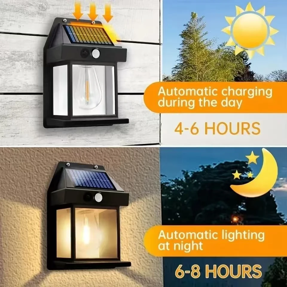 Outdoor Solar Tungsten Wall Li - Home Security Yard Sign review and price
