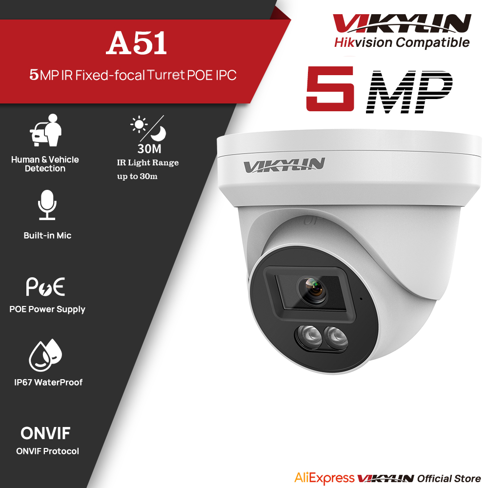 VIKYLIN 5MP IP Security Camera - Home Security Service review and price