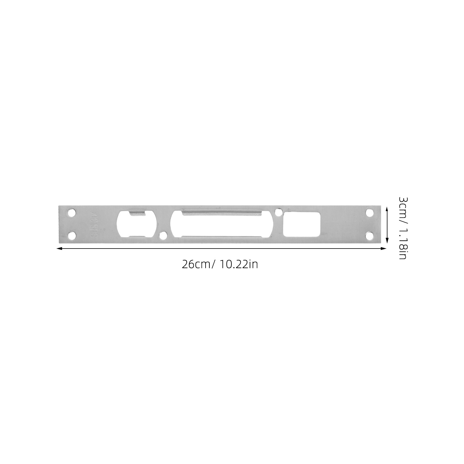 3Pcs Premium Stainless Steel A - Home Security Door Lock review and price
