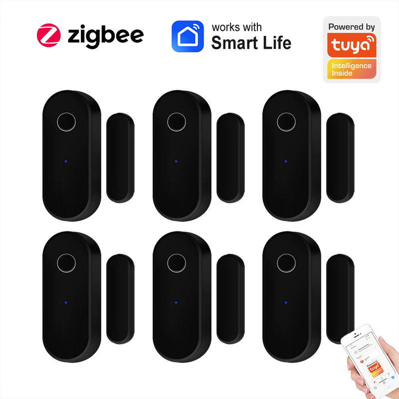 Tuya Smart Zigbee Door Sensor  - Home Security Installation review and price