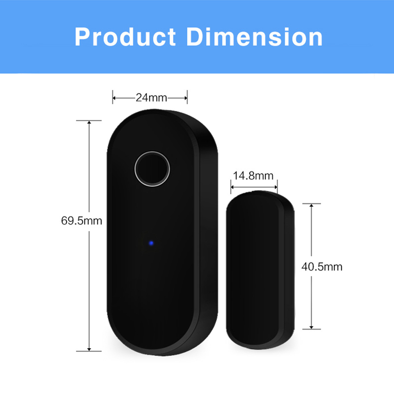 Tuya Smart Zigbee Door Sensor  - Home Security Installation review and price