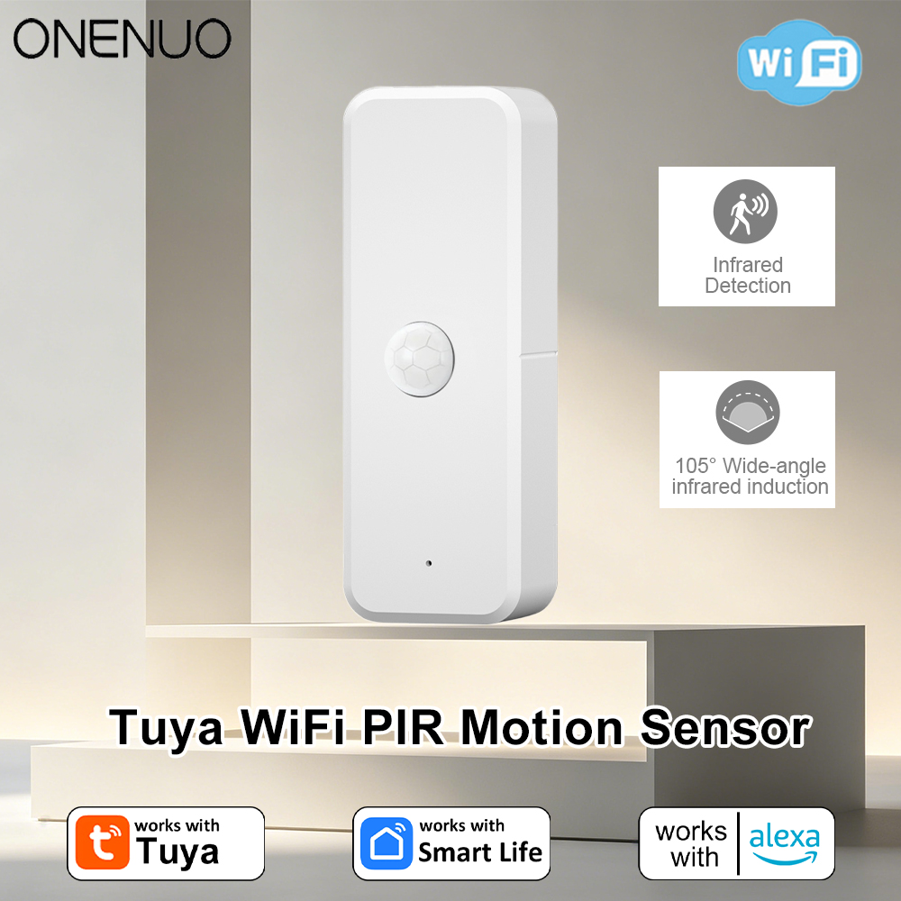 New Tuya WiFi PIR Motion Detec - Home Security Alexa review and price