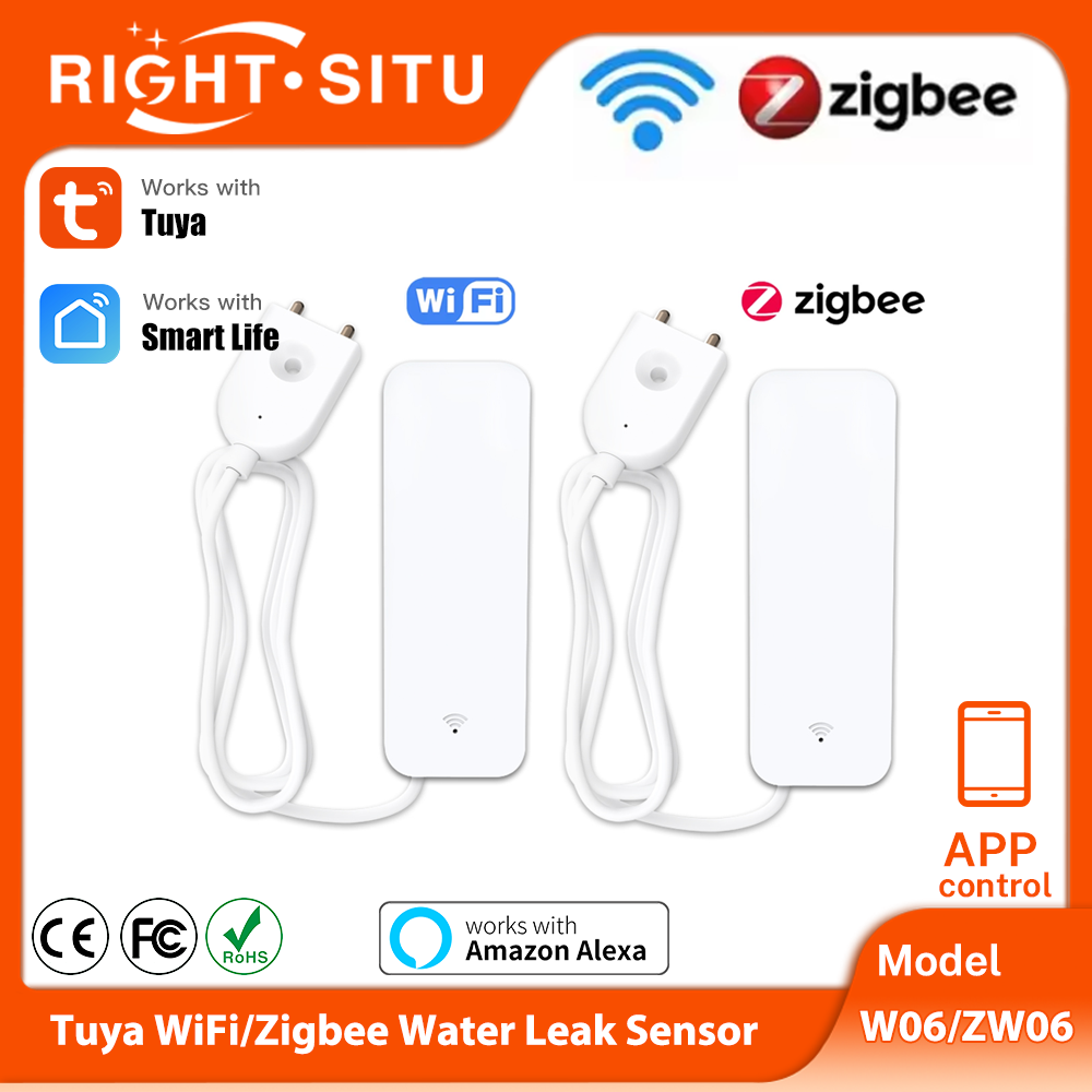 Tuya WiFi Zigbee Water Sensor  - Home Security Equipment review and price