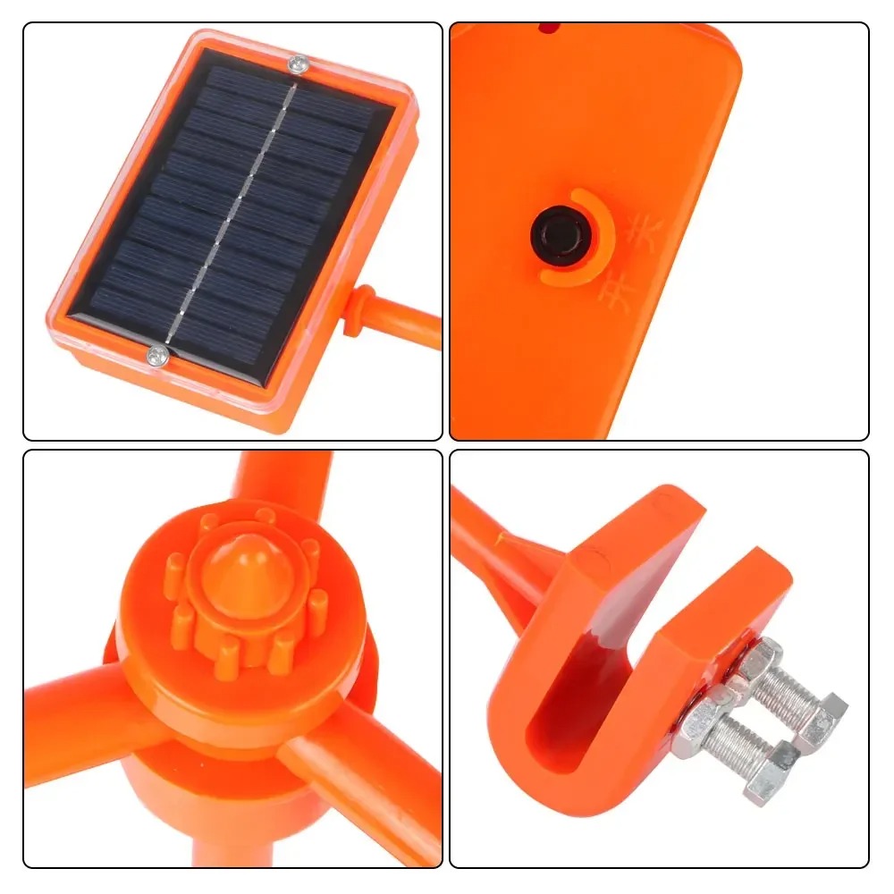 Solar Wind Powered 360° Bird R - Home Security Yard Sign review and price