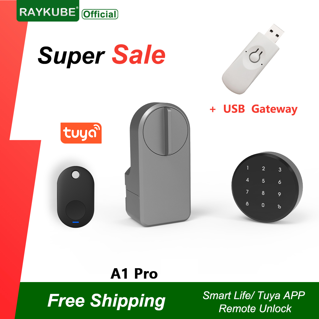 RAYKUBE A1 Pro Tuya BEL Smart  - Home Security Door Lock review and price