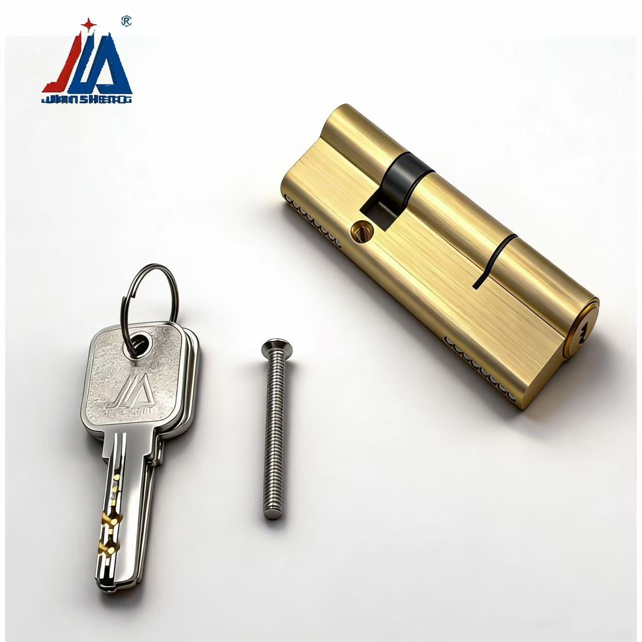 Solid Brass Door Lock Cylinder - Home Security Door Lock review and price
