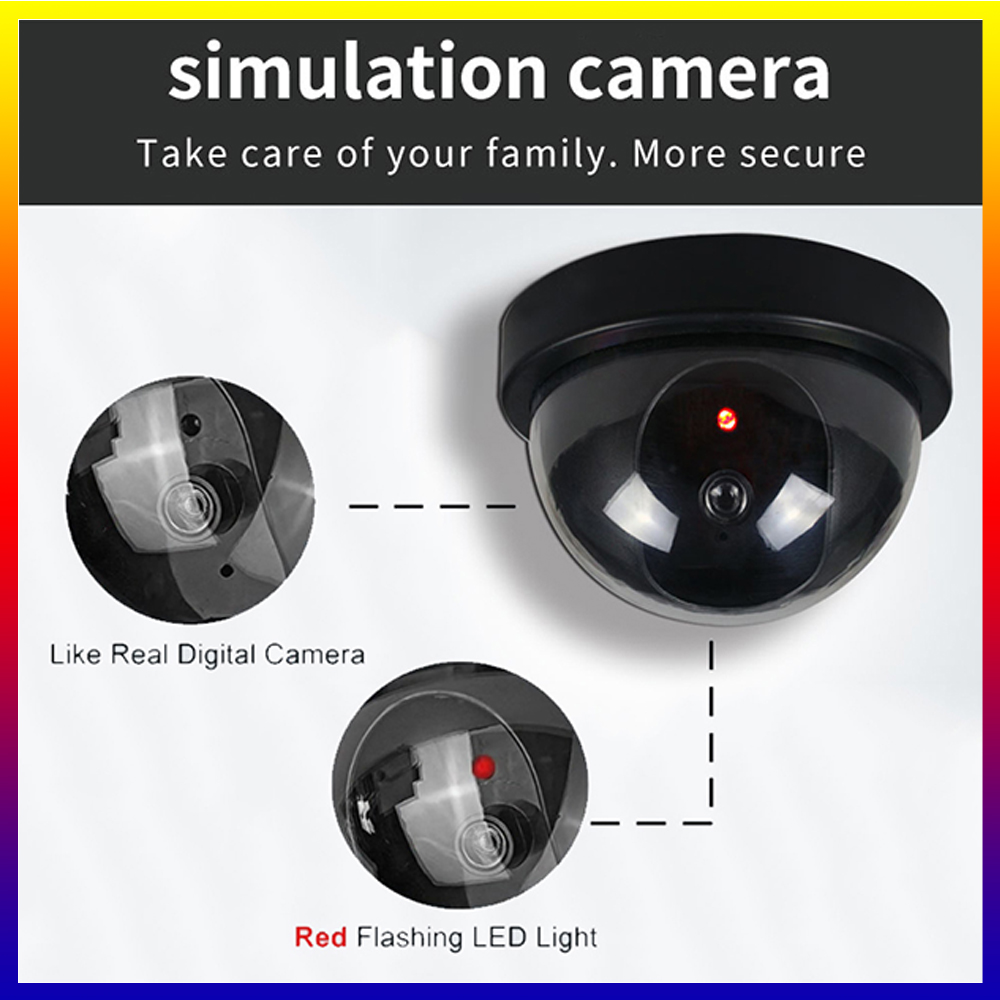 SNQP Black Plastic Dome CCTV D - Fake Camera Dummy review and price