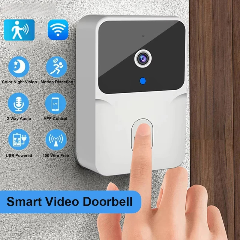 Smart Home WiFi Video Doorbell - Home Security Video Systems review and price