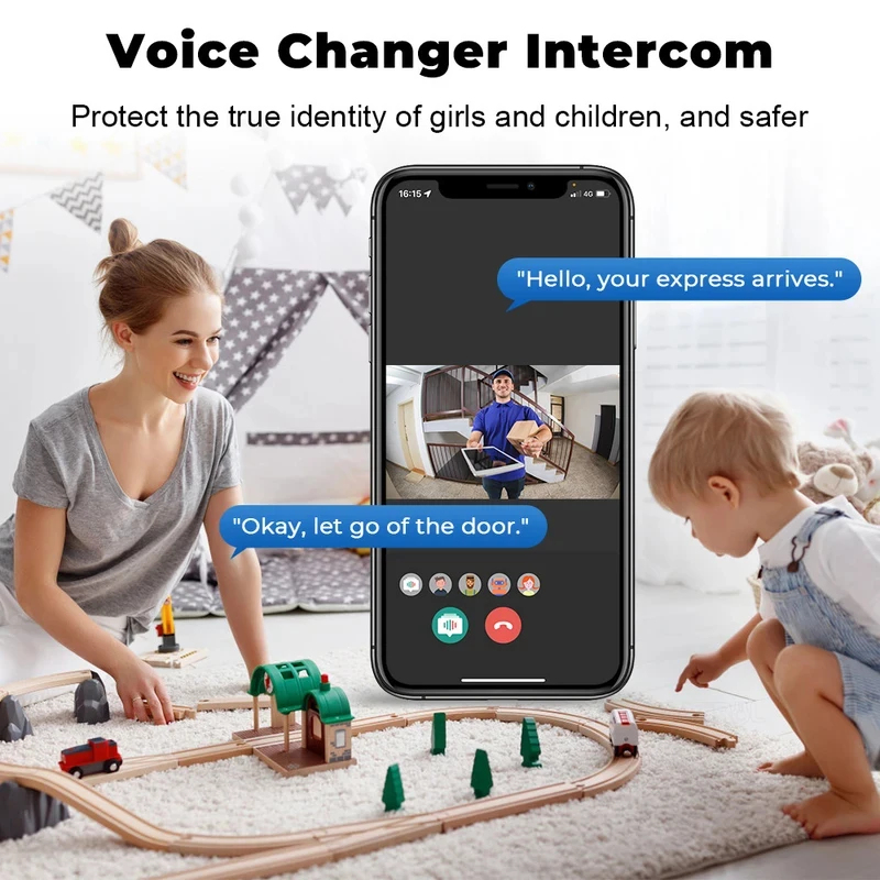 Smart Home WiFi Video Doorbell - Home Security Video Systems review and price