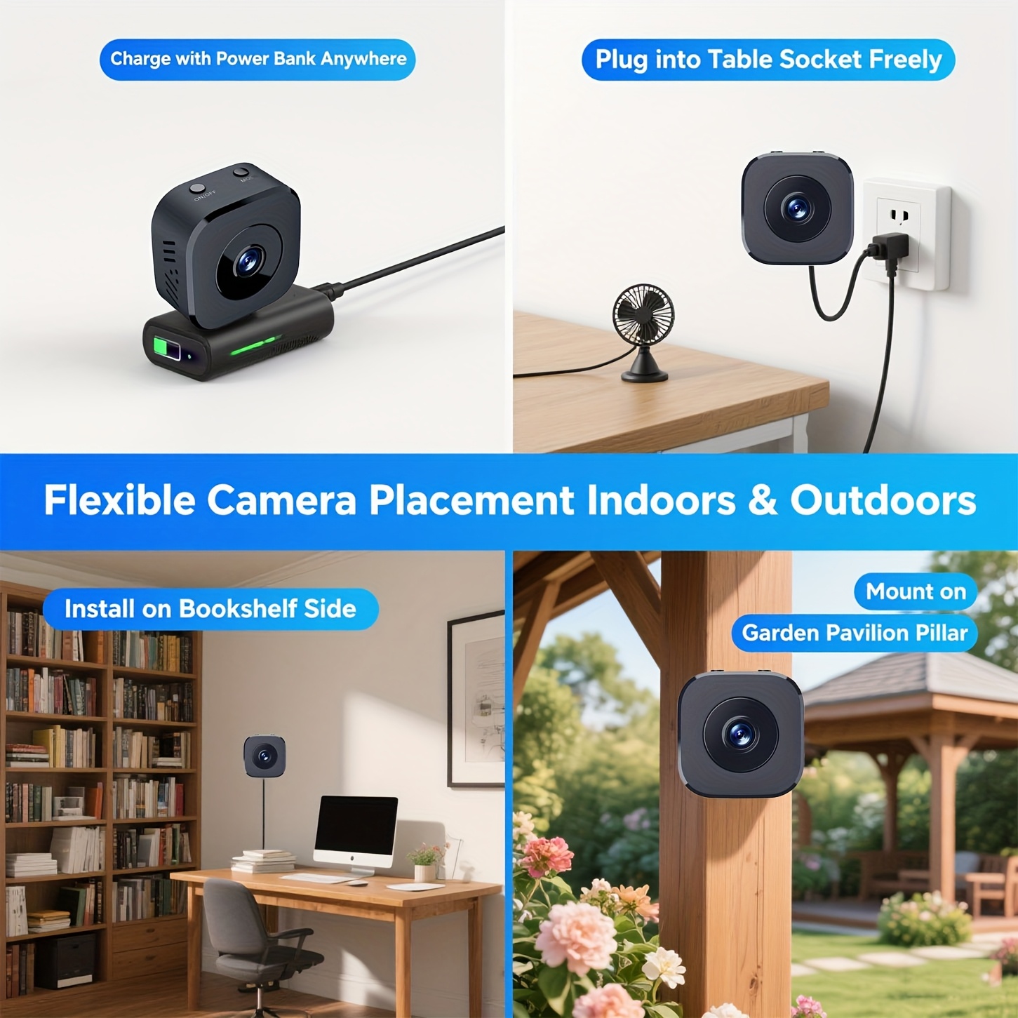 1080P HD Mini WiFi Camera Indo - Home Security Monitor review and price