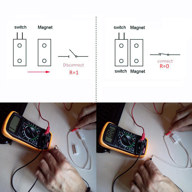 1/2/3/4/5/10/20PCS MC-38 Wired - Home Security Equipment review and price