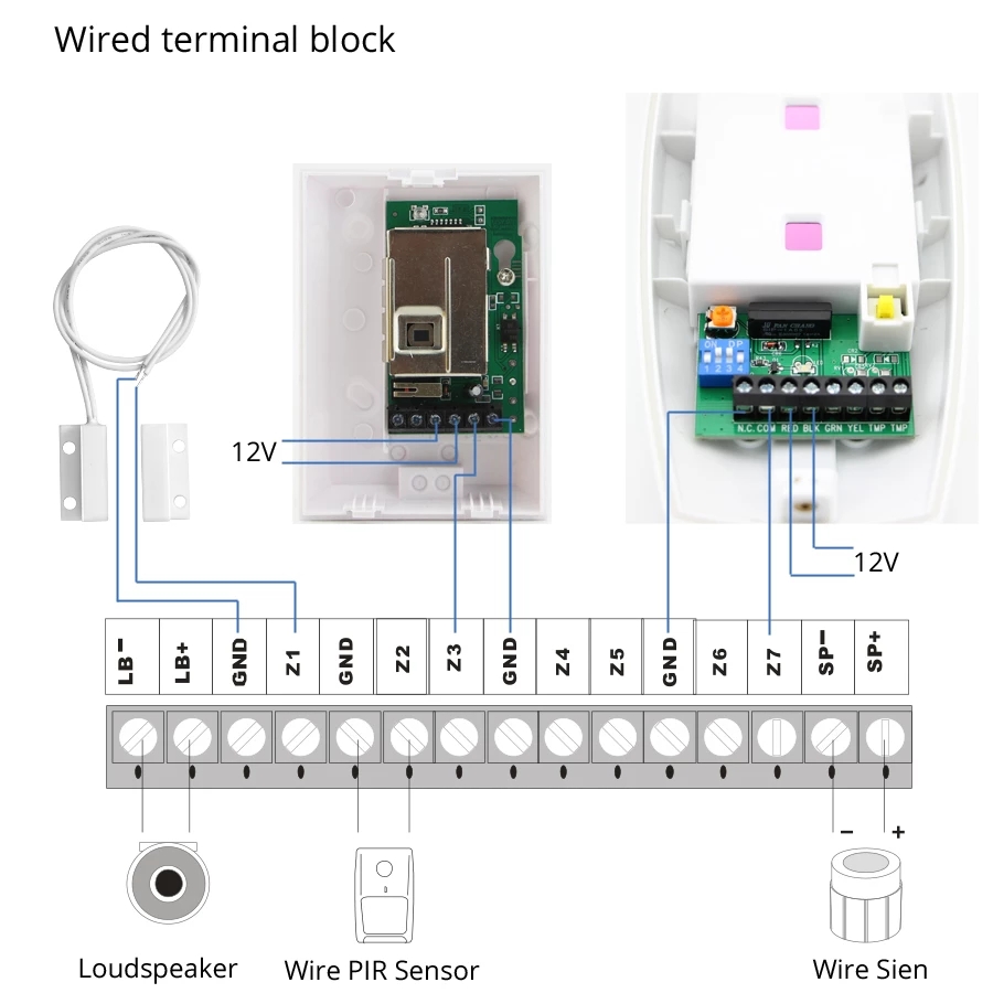 1/2/3/4/5/10/20PCS MC-38 Wired - Home Security Equipment review and price