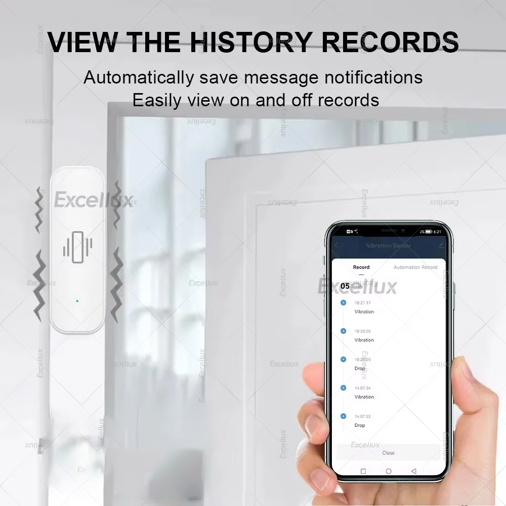 Zigbee Smart Vibration Sensor  - Home Security Monitor review and price