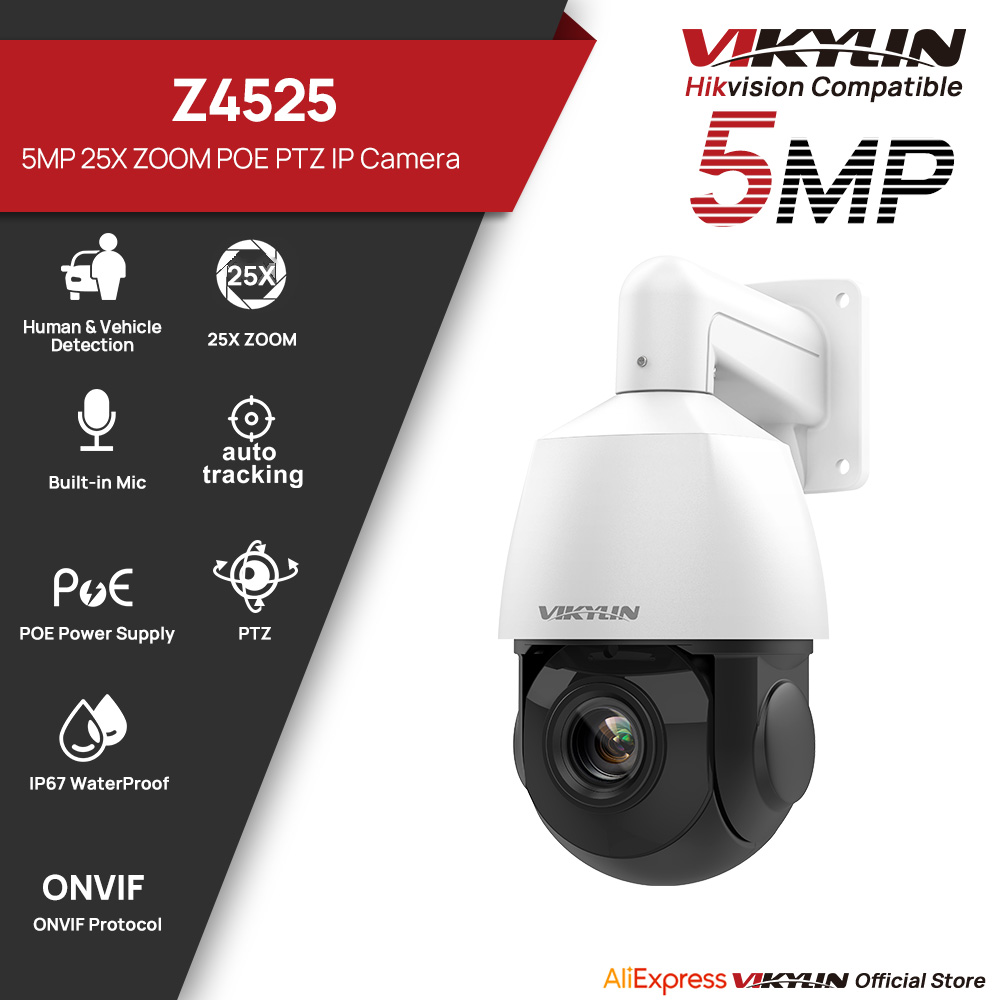 Vikylin 5MP PTZ 25X Optical Zo - Home Security Service review and price