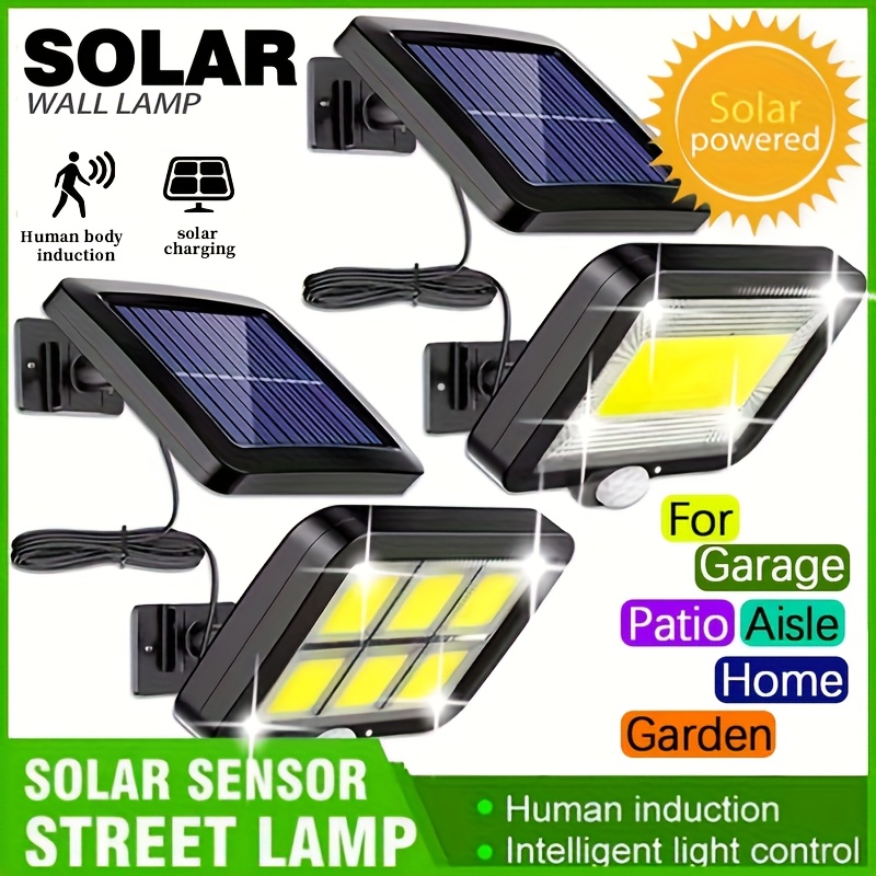 LED Solar Split Wall Lamp Outd - Home Security Lights Outdoors review and price