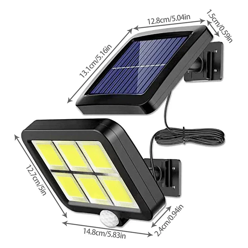 LED Solar Split Wall Lamp Outd - Home Security Lights Outdoors review and price