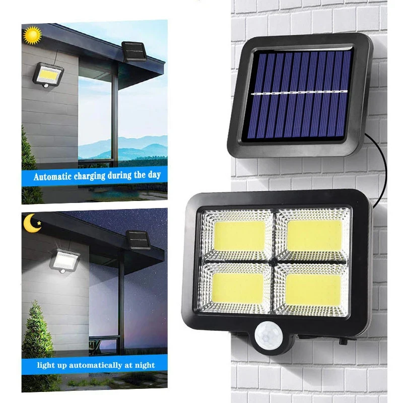 LED Solar Split Wall Lamp Outd - Home Security Lights Outdoors review and price