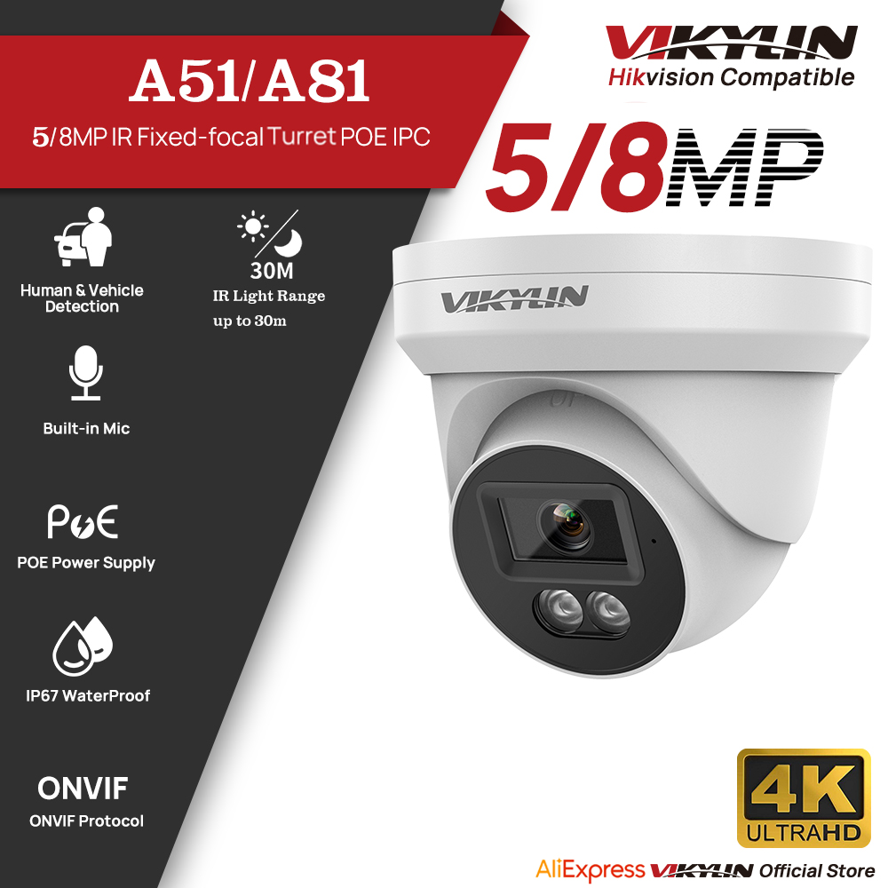 VIKYLIN 5/8MP HD IP Security C - Home Security Service review and price