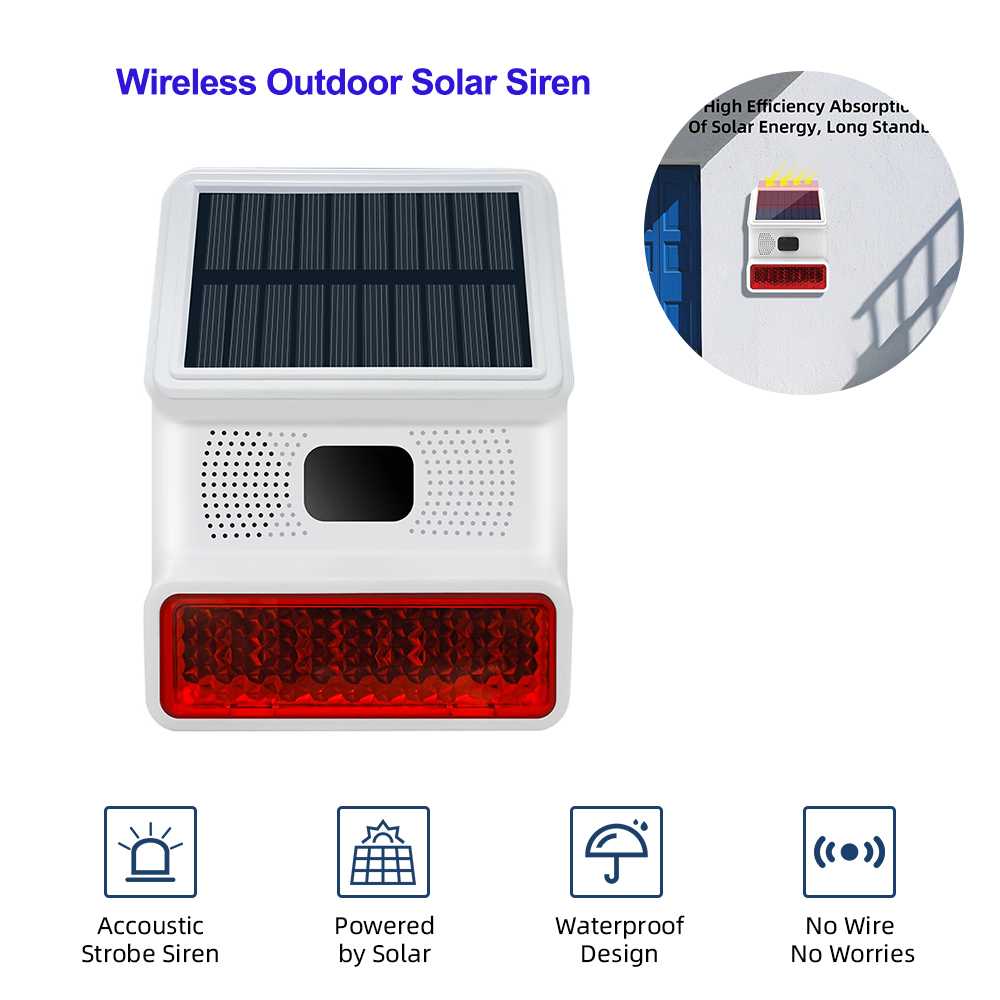 TAIBOAN 433MHZ Wireless Solar  - Home Security Lights Outdoors review and price
