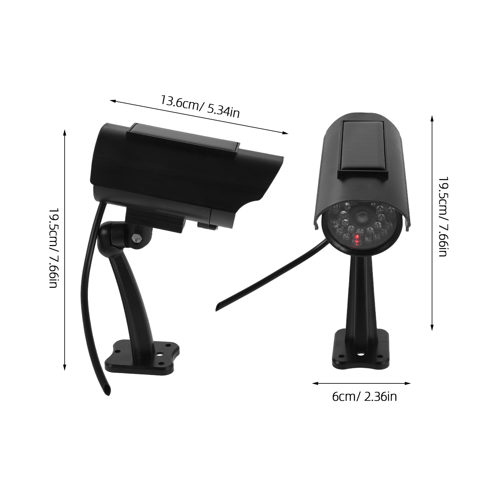 2Pcs Dummy Fake Security Camer - Fake Camera Dummy review and price