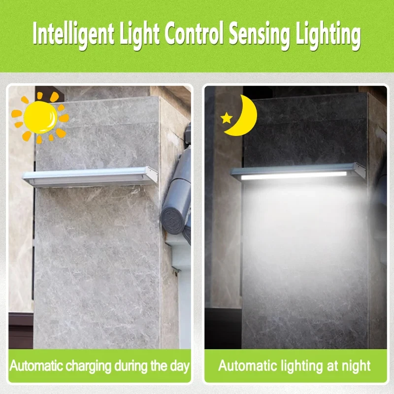 Solar LED Wall Lamp Waterproof - Home Security Lights Outdoors review and price