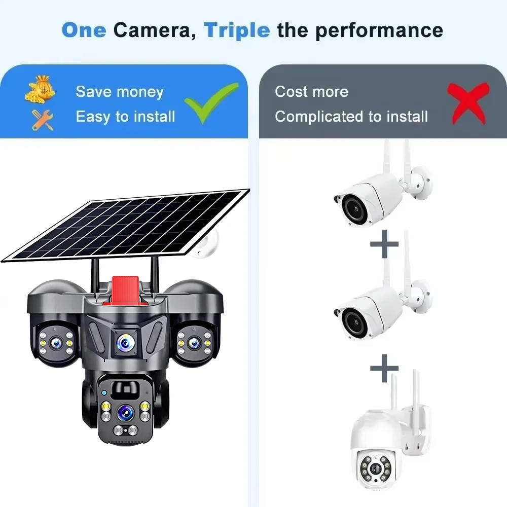 KERUI V380 Pro Outdoor PTZ 6MP - Home Security Diy review and price