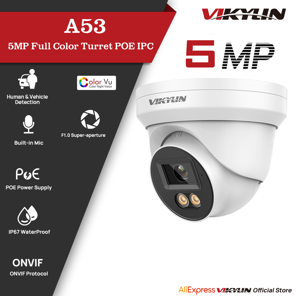 VIKYLIN 5MP IP Security Camera - Home Security Service review and price