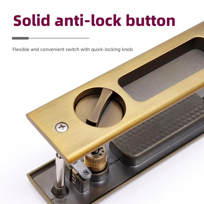 Heavy-Duty Black Sliding Door  - Home Security Door Lock review and price