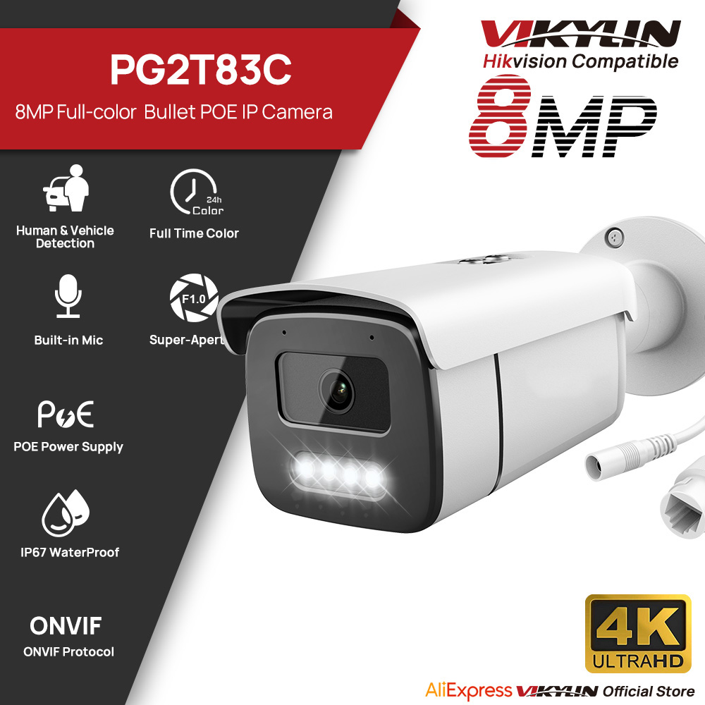 Vikylin 8MP Full Color Night V - Home Security Lights Outdoors review and price