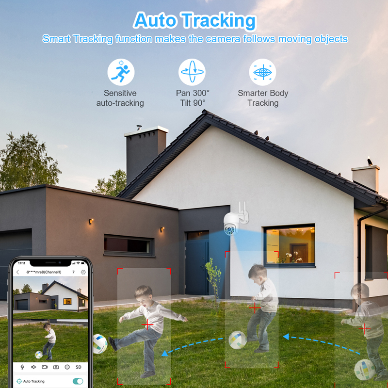 Smar 3MP Wireless CCTV Securit - Home Security Video Systems review and price